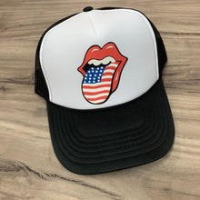 Load image into Gallery viewer, America Lips Trucker Hat