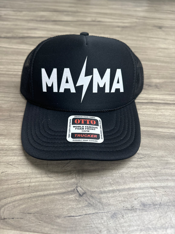 Mama Lightning Bolt Trucker Hat