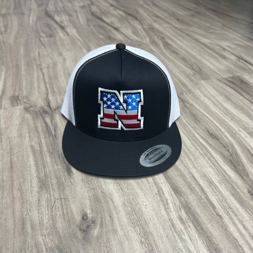 NHS American Flag N Hat