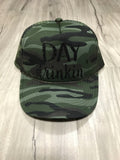 Day Drinkin' Trucker Hat Brunch River Lake Summer Trucker Hat Women's Trucker Hat Glitter Drinking Alcohol Party Hat