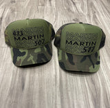 Custom Last Name & Number Kart Mom Race Off-road Camo Trucker Hat Motocross Motocross Dirt Track Hat Glitter Desert Plate