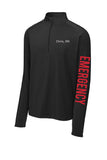 Emergency ER Rhythm 1/4 Zip Pullover Nursing MD Rn Doctor Embroidered Custom Personalized ER Tech ST850