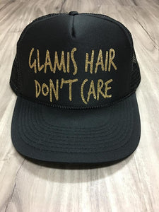 Glamis Hair Don't Care Trucker Hat