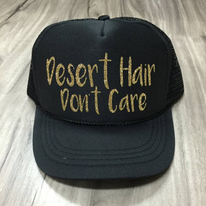 Desert Hair Don't Care Trucker Hat