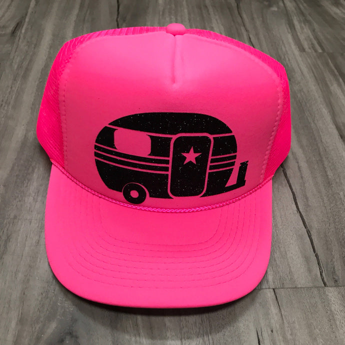 Camper Camping Trucker Hat