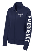 Load image into Gallery viewer, Emergency Heart Stethoscope Nursing Jacket ER Jacket