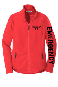 Emergency Nurse Heart Steth Jacket
