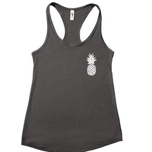 Load image into Gallery viewer, Pineapple Pocket Racerback Tank