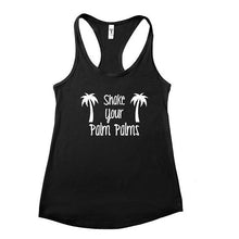 Load image into Gallery viewer, Shake Your Palm Palms Racerback Tank