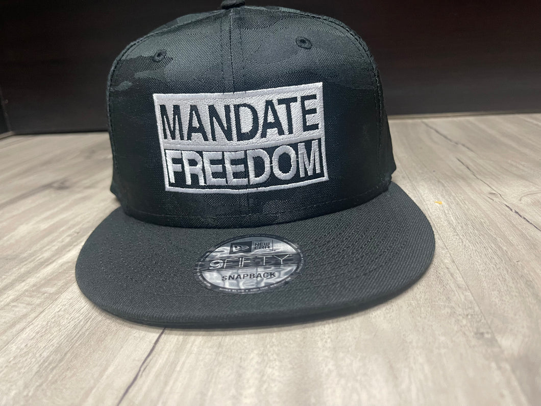 Mandate Freedom Embroidered Camo Hat
