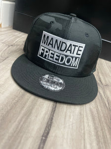 Mandate Freedom Embroidered Camo Hat